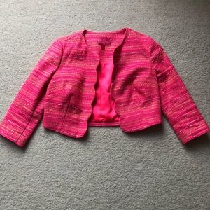 Lilly Pulitzer Neon Pink Wanda Blazer